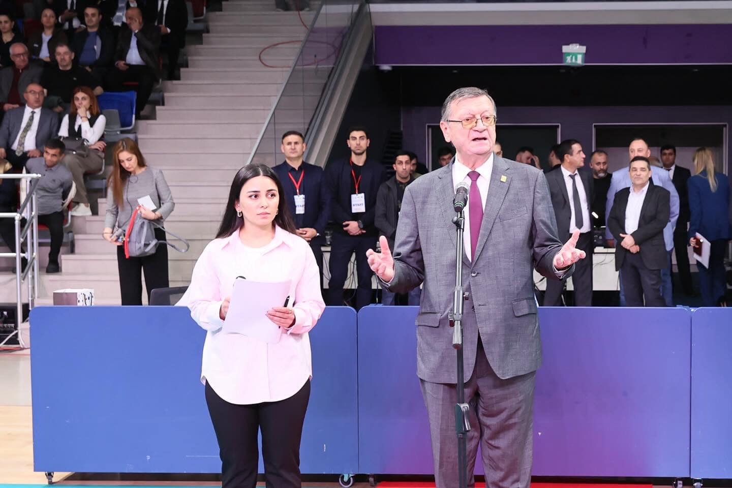 Voleybol üzrə Azərbaycan çempionatının açılış mərasimi keçirilib - FOTO/VİDOE